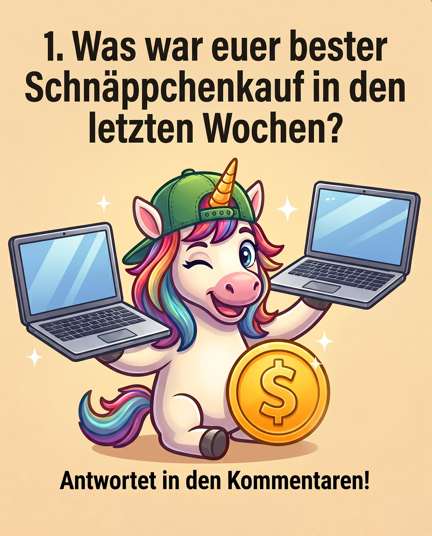 Was war euer bester Schnäppchenkauf in den letzten Wochen? 🛍️🔥
Habt ihr ein richtig gutes Angebot g
