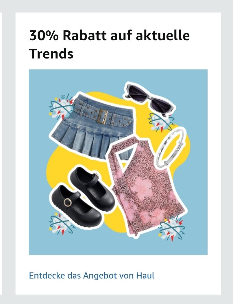 Jetzt 30% Rabatt auf aktuelle Trends sichern! 🛍

Hier geht\'s zu den Aktionsprodukten:

➡️ https