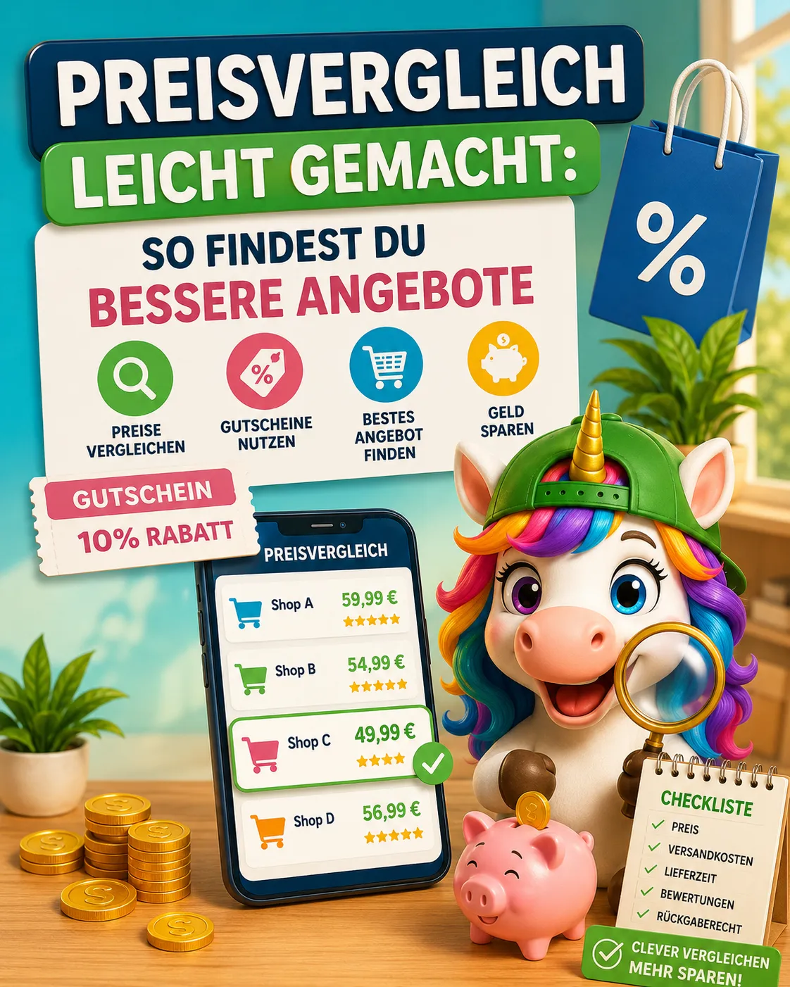 Preisvergleich leicht gemacht 💸

Der günstigste Preis ist nicht immer automatisch das beste Angebo