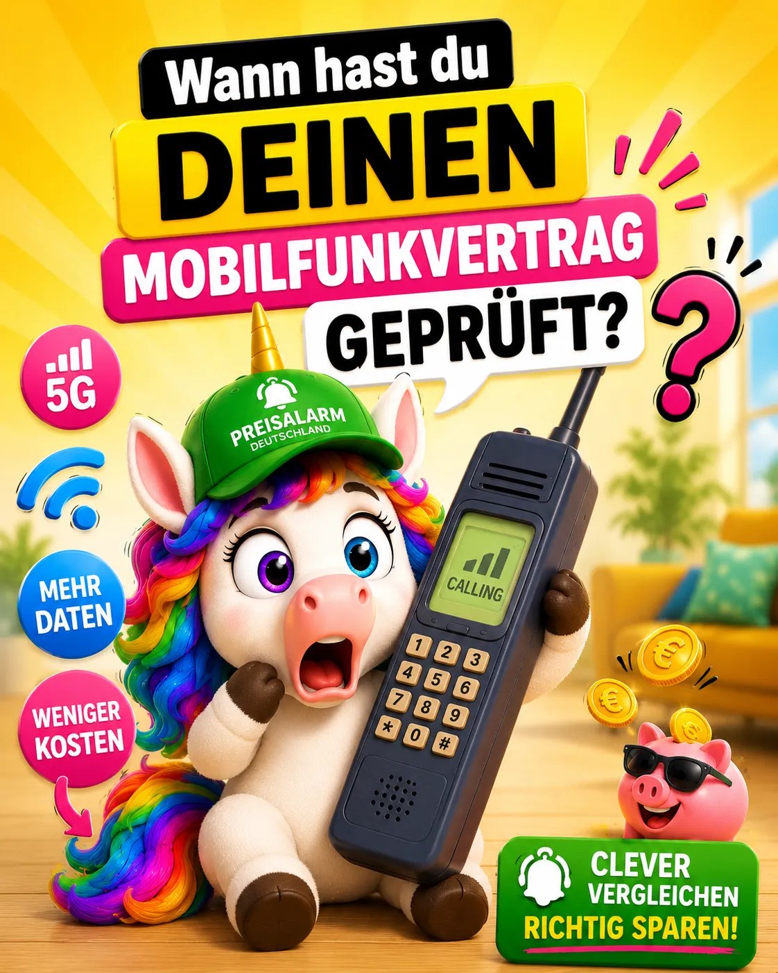 Bezahlst du jeden Monat zu viel für deinen Handyvertrag? 📱

👉 Jetzt auf dem Preisalarm Deutschland